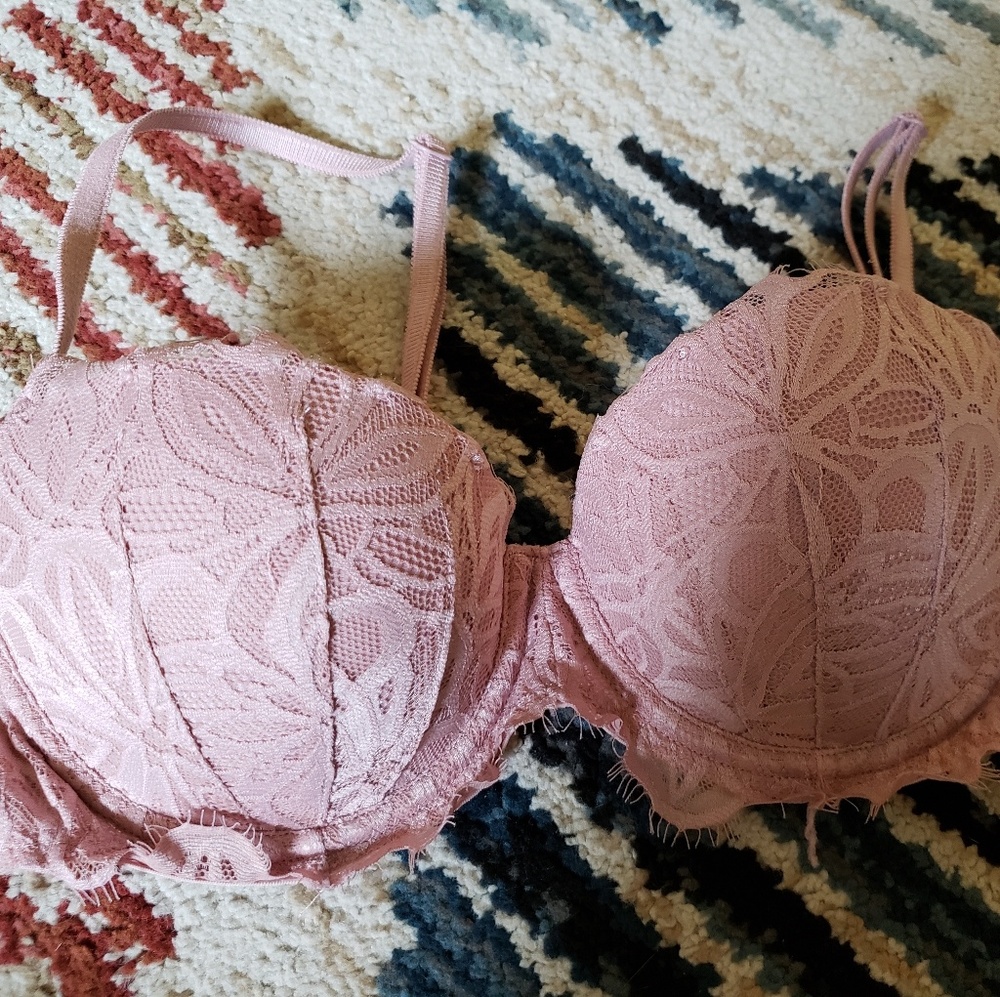 PINK lace Bra